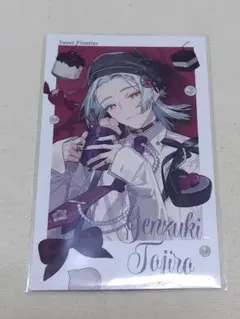 にじさんじ　弦月藤士郎　sweet floaties　チェキ風カード