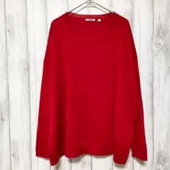 UNIQLO ユニクロ (L)　メリノ テンセル リラックスセーターのサムネイル