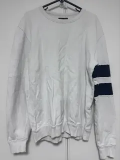 ZARA MAN ホワイト トレーナー L