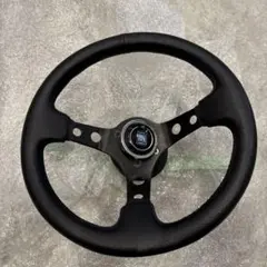 超美品 NARDI ナルディ ステアリング ブラック タイプラリー 34パイ