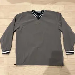 ユナイテッドアローズ ゴルフ グレー Vネック ナイロンジャケット