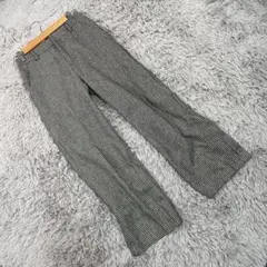 AGバイアクアガール【S】カジュアルパンツ　ストレート　千鳥格子　裏地あり