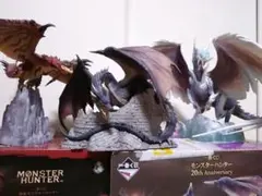 モンハン 一番くじ　イヴェルカーナ　リオレウス　ミラボレアス