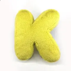 K アルファベット型 クッション
