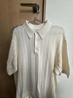 BEAMS アイボリー ポロシャツ Mのサムネイル