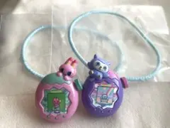 びっくらたまご　たまごっちパラダイス　ヘアゴム　2個　みゃおっち　ほーほっち