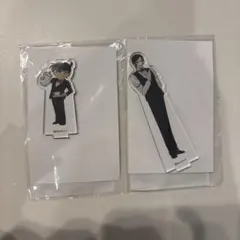 2点セット　諸伏高明 コナンカフェ アクリルスタンド 名探偵コナン　江戸川コナン