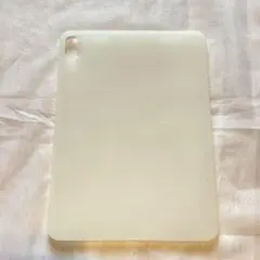 ラス1❣️ ESR iPad ケース　オフホワイト　半透明 機種不明