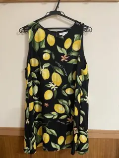 H&M レモン柄ワンピース