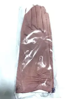 フルラ　日本製手袋　レディース　ピンク　FURLA タッチパネル対応