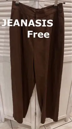 JEANASISこげ茶パンツのサムネイル