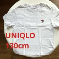 UNIQLO UT ポケモン Tシャツ 130cm ホワイト ユニクロ 半袖のサムネイル