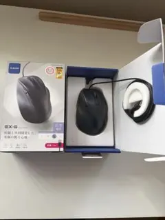 ELECOM EX-G 有線マウス Lサイズ 黒 1.5m