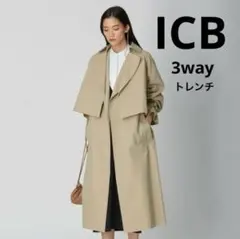 7.2万＊24SSオトナミューズ掲載ROPÉロペ逸品ベーシックトレンチコート