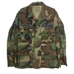 US AIR FORCE【S-S】80s 米軍実物 BDU ウッドランドカモ