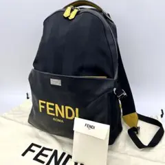 フェンディ　ペカン柄　バックパック　リュック　ブラックのサムネイル