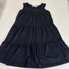 THE SHOP TK ノースリーブ ワンピース 黒