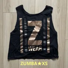 ZUMBA★バックオープンノースリーブXS