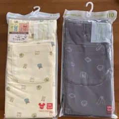 【新品未使用】UNIQLOユニクロベビー レギンス ピクサー・公園柄 2点セット