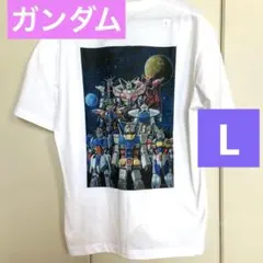 ガンダム　45th ユニクロコラボ　メンズ　Tシャツ Lサイズ　UT 新品