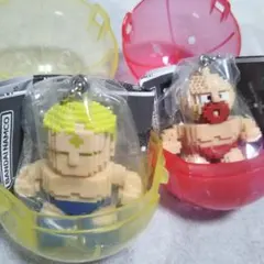 テリーマン＆キン肉マン　ドットフィギュアチャーム　ガチャ　カプセルトイ