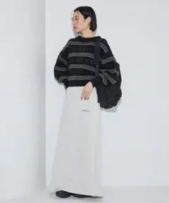 MA Firsthand LOGO NARROW SKIRTスウェットスカート☆