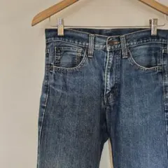 BOBSON ボブソン ストレートデニムパンツ ジーンズ 色落ち加工 アメカジ