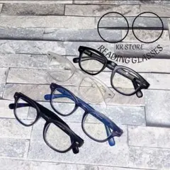 老眼鏡 リーディンググラス ケース付 メガネ ユニセックス シニアグラス KRH