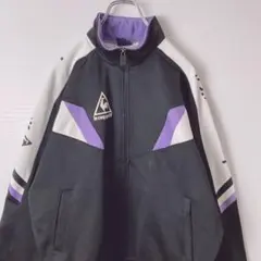 90s 日本製　ルコックスポルティフ　トラックジャケット　ジャージ　L 古着