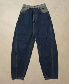 ニコアンド Niko and… コットン3Dパンツアソート2 デニムパンツ M