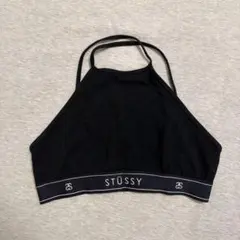 STUSSY ロゴ入り ブラトップ ブラック Lサイズのサムネイル