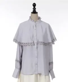 axesfemme POETIQUE ケープデザインブラウス