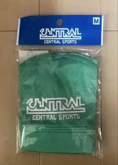 新品未使用 セントラルスポーツ スイミングキャップ 水泳帽 緑 Mサイズ
