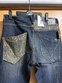 ダークブルースリムフィットデニムのサムネイル