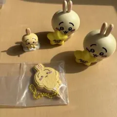 うさぎ フィギュア カード シール