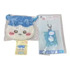ハチワレ　おかお巾着　一番くじ