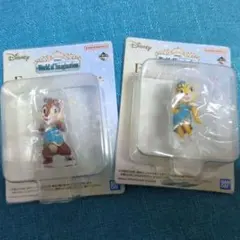ディズニー 一番くじ フィギュアチャーム2種セット