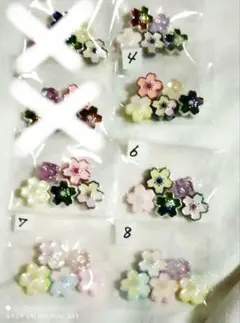 カスタムボールペン 桜の花のビーズ 1袋 50円