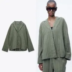 zara オーバーシャツ XSサイズ【新品未使用】