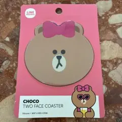 LINE FRIENDS コースター CHOCO ラインフレンズ チョコのサムネイル