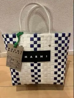 Wool様専用 MARNI MARKET チェック柄トートバッグ - メルカリ