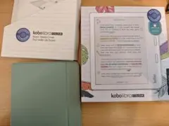 Kobo Libra Colour ブラックベーシックスリープカバー セット