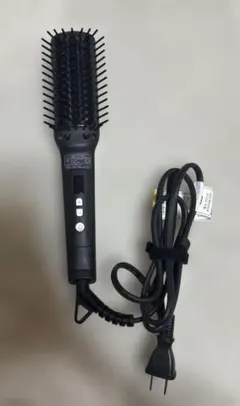 SALONIA ストレートヒートブラシ スリム SL-012BKS