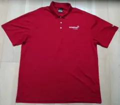 NIKE GOLF DRI-FIT ポロシャツ【2XL】レッド ビッグサイズ