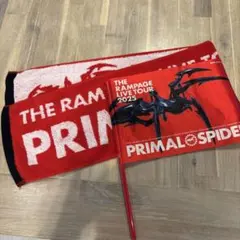 THE RAMPAGE 2025 PRIMAL SPIDER タオル　フラッグ
