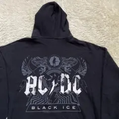 レア　AC/DC エーシーディーシー BLACK ICE パーカー バンドのサムネイル