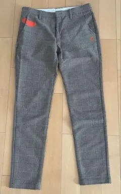 パーリーゲイツ チェック ズボン