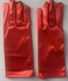 サテン　グローブ