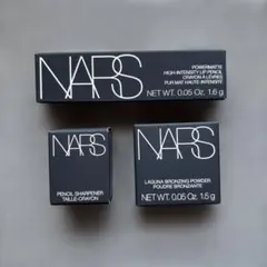 NARS トラベルサイズリップペンシル&ペンシルシャープナー&ブロンザーのサムネイル