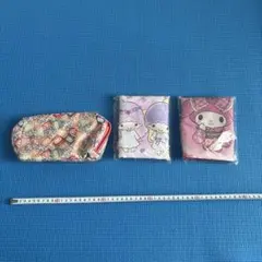 サンリオキャラクター柄3点
